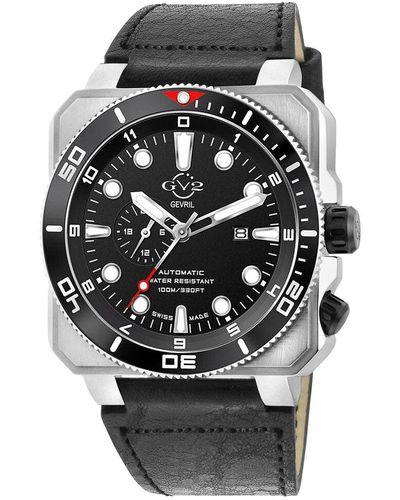 Gv2 Gevril Xo Submarine Watch - Black