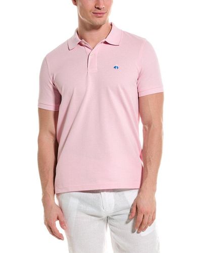 Brooks Brothers Slim Fit Performance Polo Shirt - Pink