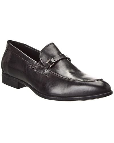 Geox Amphibiox Iacopo Leather Loafer - Black