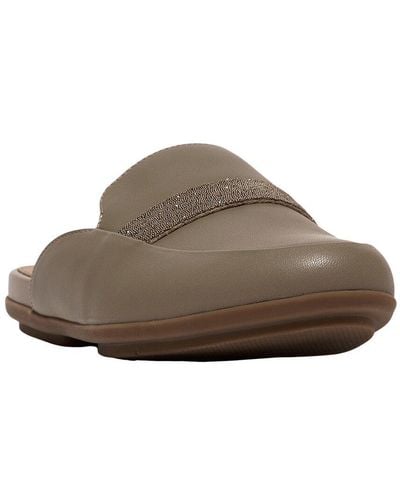 Fitflop Gracie Leather Mule - Brown