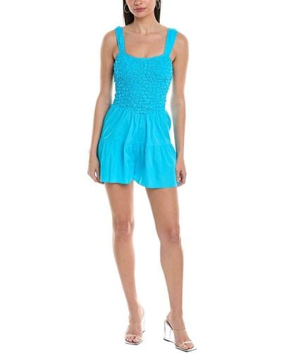 Saylor Marlow Mini Dress - Blue
