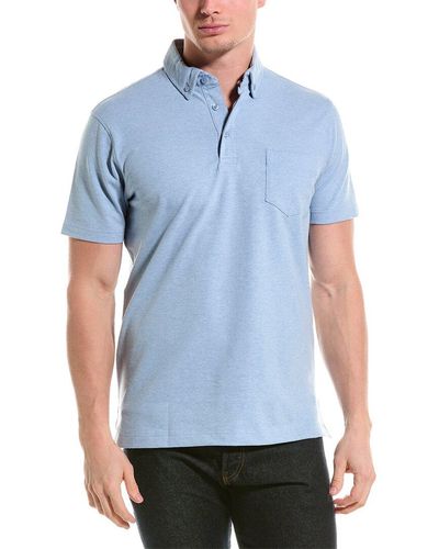 Tailorbyrd Pique Polo Shirt - Blue