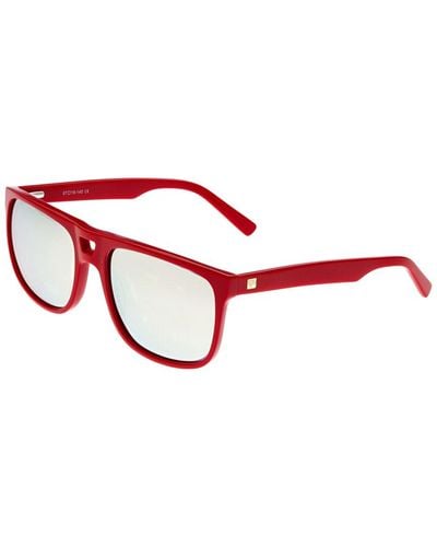 Sixty One Morea 57mm Polarized Sunglasses - Red
