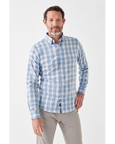 Faherty The Movement Shirt - Blue