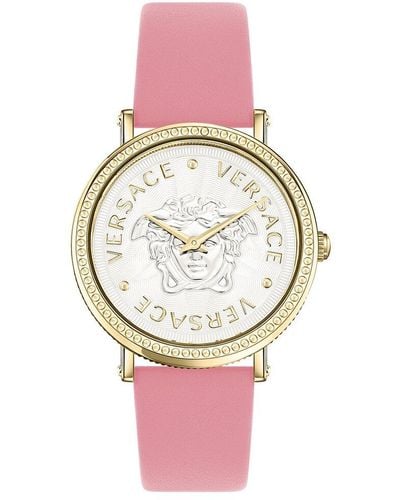 Versace V-dollar Watch - Pink