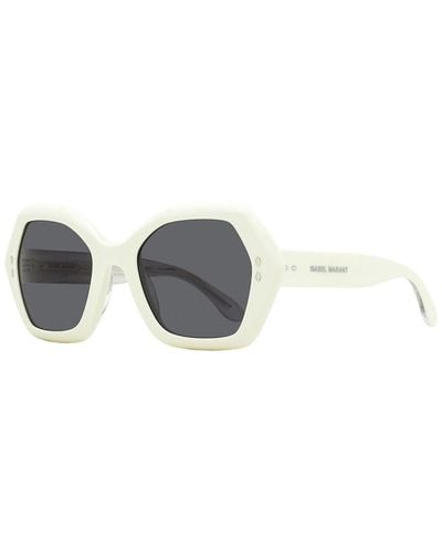 Isabel Marant Im0107gs 53mm Sunglasses - White