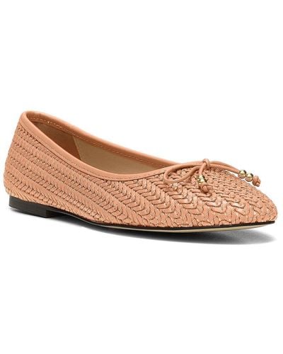 Joie Aimee Leather Ballet Flat - Brown