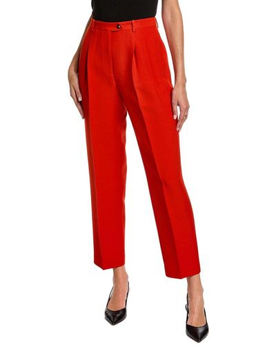 Red Lafayette 148 New York Pants, Slacks and Chinos for Women | Lyst