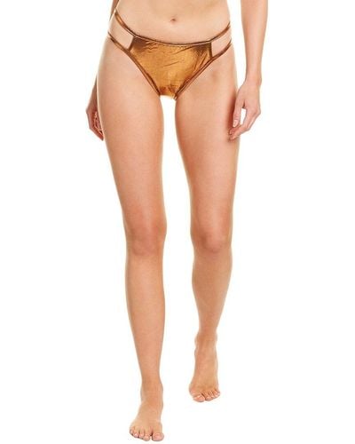 SportsIllustrated Swim Sports Illustrated Swim Cutout Bikini Bottom - Orange