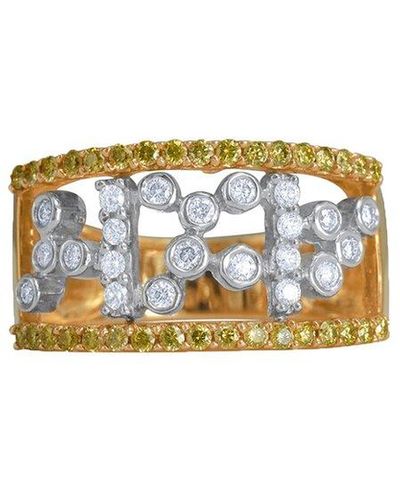 Diana M. Jewels Fine Jewellery 14k 0.78 Ct. Tw. Diamond Half-eternity Ring - White