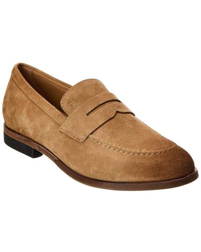 Tod's Suede Loafer - Brown