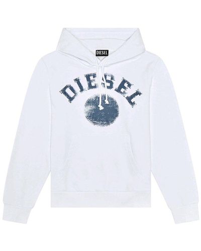 DIESEL Ginn Hoodie - White