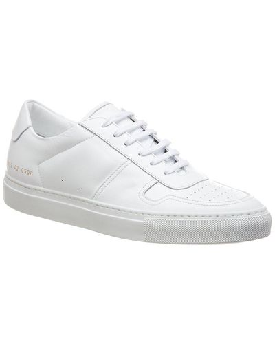 Common Projects Achilles B-ball Leather Sneaker - White