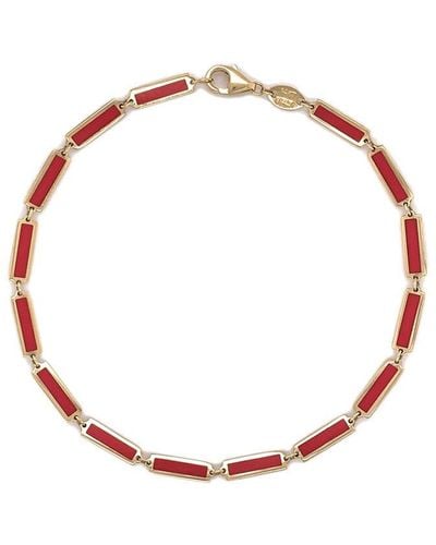 Sabrina Designs 14k Coral Bar Bracelet - White