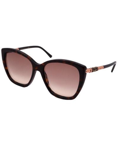 Jimmy Choo Rose//s 55mm Sunglasses - Brown