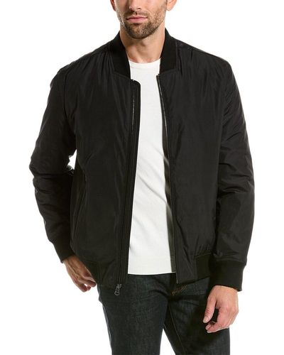 Cole Haan Insulated Bomber Jacket - Black