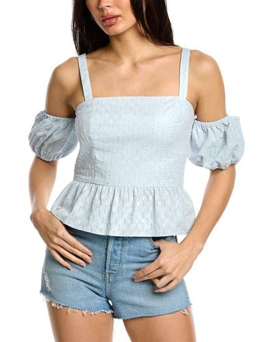 BCBGMAXAZRIA Short-sleeve tops for Women | Online Sale up to 89% off | Lyst