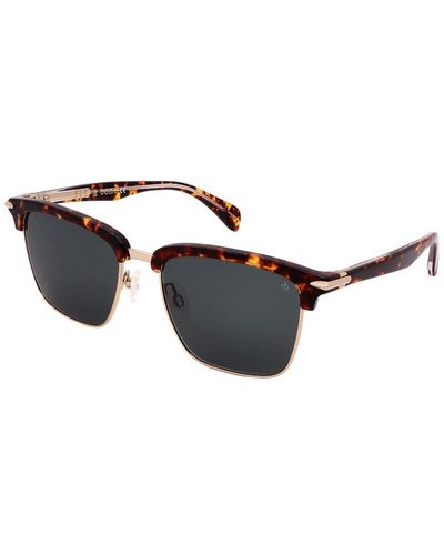 Rag & Bone Rnb5034g/s 54mm Sunglasses - Black