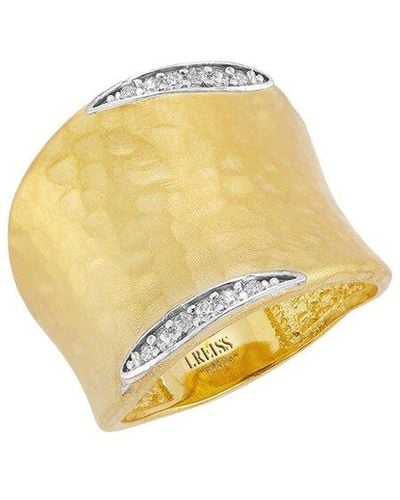 I. REISS 14k 0.10 Ct. Tw. Diamond Cuff Ring - Yellow