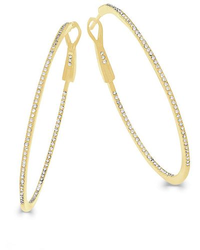 Sabrina Designs 0.62 Ct. Tw. Diamond Hoops - White