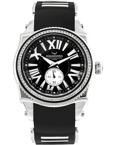 Aquaswiss Unisex Swissport A Watch - Black