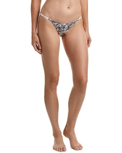 Dolce Vita Reversible Adjustable Strap Bikini Bottom - Natural