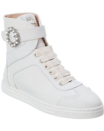 Agl Attilio Giusti Leombruni Gemma Leather High Sneaker - Gray