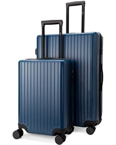 Miami Carryon Ocean 2pc Polycarbonate Spinner - Blue