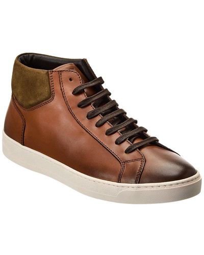 Bruno magli high top sneakers sales