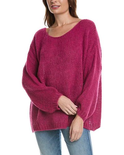 Persaman New York Wool-blend Sweater - Red