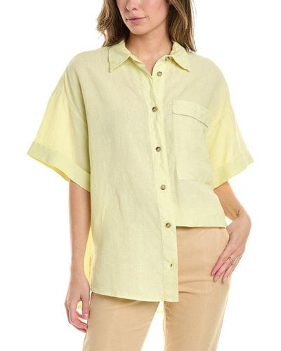 Peserico Linen Shirt - Yellow