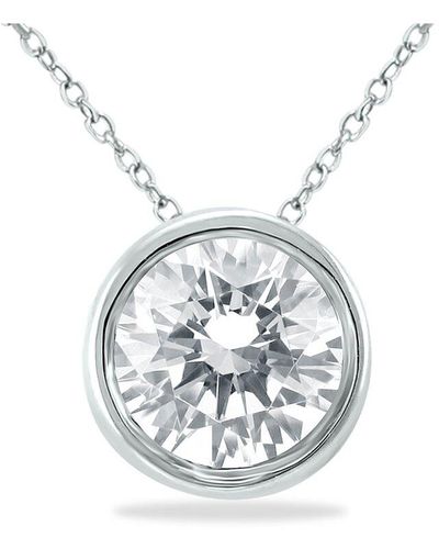 The Eternal Fit 14k 0.71 Ct. Tw. Diamond Pendant Necklace - Metallic