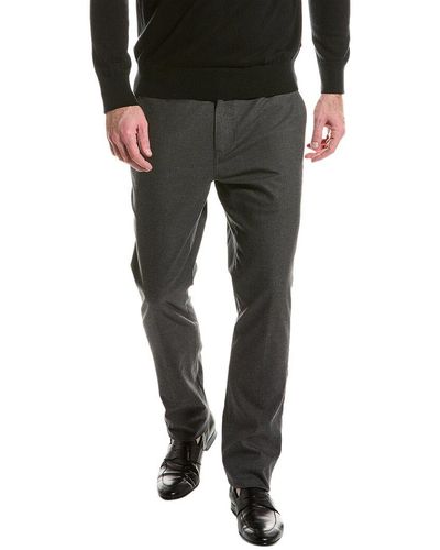 John Varvatos Motor City Wool-blend Pant - Black