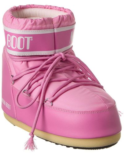 Moon Boot ® Icon Low Nylon Boot - Pink