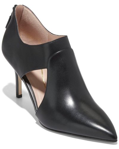 Cole Haan Ina Leather Shootie - Black