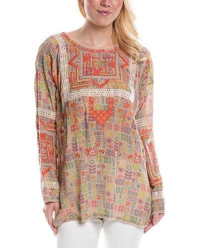 Johnny Was Charlize Blouse - Multicolor