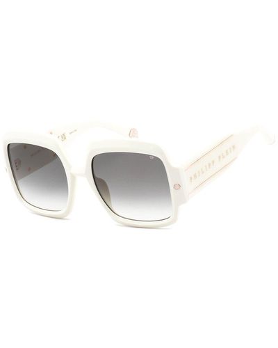 Philipp Plein Spp038m 56mm Sunglasses - White