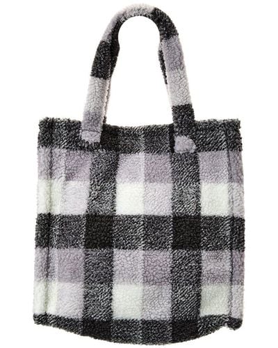 Hat Attack Teddy Large Tote - Black