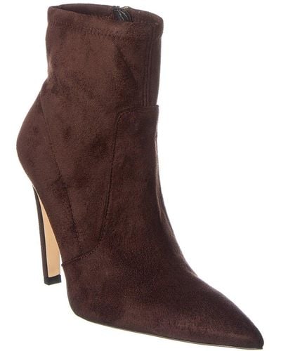 GOOD AMERICAN Icon 110 Suede Bootie - Brown