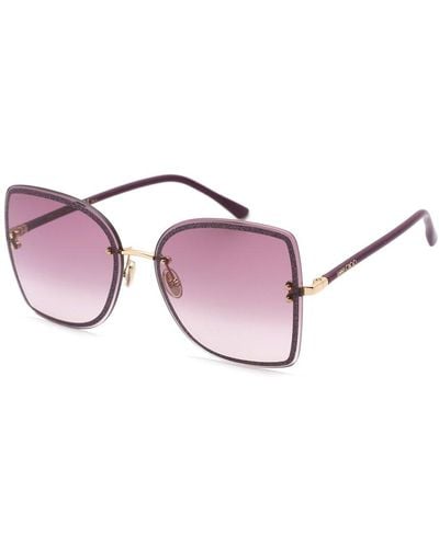Pink Jimmy Choo Sunglasses for Women | Lyst