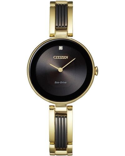 Citizen Diamond Watch - Black