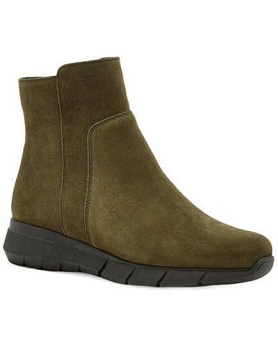 La Canadienne Vira Suede Boot - Green