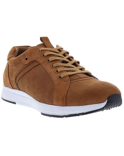English Laundry Lotus Suede Trainer - Brown