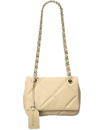 Persaman New York Corinne Leather Shoulder Bag - White