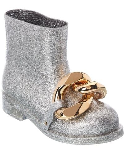 JW Anderson Chain Rubber Boot - Gray