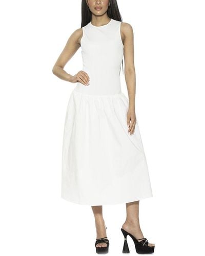 Alexia Admor Lyle A-line Dress - White