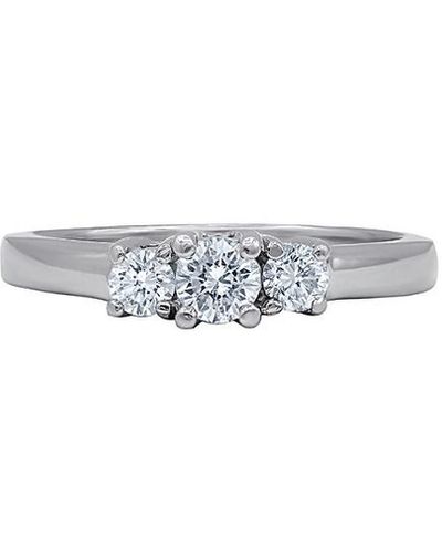 Diana M. Jewels Fine Jewelry Platinum 0.65 Ct. Tw. Diamond Ring - White