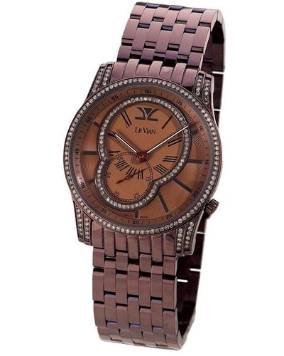 Le Vian Marsais Diamond Watch - Brown
