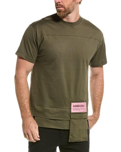 Ambush New Waist Pocket T-shirt - Green