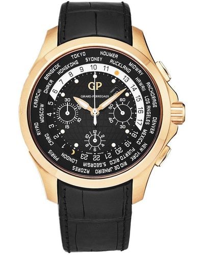 Girard-Perregaux World Timer Watch, Circa 2020s - Gray
